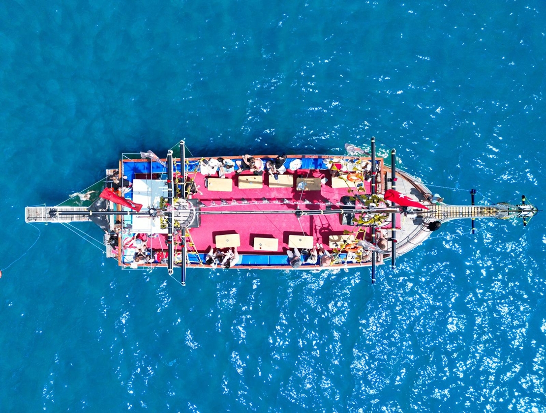 Antalya Kundu Gulet Boat Charter  16M Custom Built